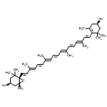 CAS#: 25494-44-4, (3R,3'S,5'R,6'S)-5',6'-Dihydro-5',6'-Epoxy-beta,beta-Carotene-3,3'-Diol