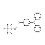 CAS#: 255056-43-0, (4-Chlorophenyl)(Diphenyl)Sulfonium Trifluoromethanesulfonate