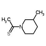 CAS#: 25530-25-0, 1-(3-Methyl-1-Piperidinyl)Ethanethione