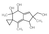 CAS#: 25532-76-7, (2'S)-2',3',6',7'-Tetrahydro-2'beta-(Hydroxymethyl)-2',4',6'-Trimethylspiro[Cyclopropane-1,5'-[5H]Indene]-3'alpha,6'beta,7'alpha-Triol