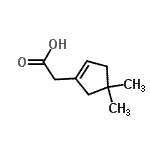 CAS#: 255384-77-1, (4,4-Dimethyl-1-Cyclopenten-1-Yl)Acetic Acid