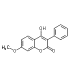 CAS#: 2555-24-0, 4-Hydroxy-7-Methoxy-3-Phenyl-2H-Chromen-2-One
