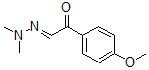 CAS#: 25555-11-7, 4-Methoxy-alpha-(Dimethylhydrazono)Acetophenone