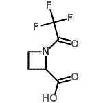CAS#: 255882-90-7, 1-(Trifluoroacetyl)-2-Azetidinecarboxylic Acid