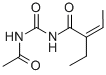 CAS#: 25614-78-2, N3-Acetyl-2-ethyl-cis-crotonoylurea