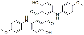 CAS#: 25632-24-0, 1,5-Dihydroxy-4,8-Bis[(4-Methoxyphenyl)Amino]-9,10-Anthracenedione