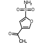 CAS#: 256373-95-2, 4-Acetyl-2-Furansulfonamide