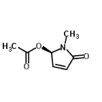 CAS#: 256458-27-2, (2R)-1-Methyl-5-Oxo-2,5-Dihydro-1H-Pyrrol-2-Yl Acetate