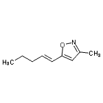 CAS#: 256486-37-0, 3-Methyl-5-[(1E)-1-Penten-1-Yl]-1,2-Oxazole