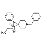 CAS 登录号：256507-84-3， 1-苄基-4-[苯基(丙酰基)氨基]-4-哌啶羧酸