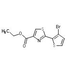 CAS#: 256508-38-0, Ethyl 2-(3-Bromo-2-Thienyl)-1,3-Thiazole-4-Carboxylate