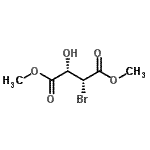 CAS#: 256530-26-4, Dimethyl (2R,3S)-2-Bromo-3-Hydroxysuccinate