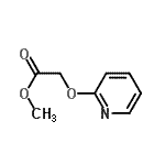 CAS 登录号：256662-22-3， 甲基(2-吡啶基氧基)乙酸酯