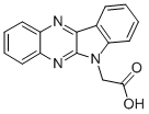 CAS 登录号：25681-06-5， 吲哚并[2,3-b]喹喔啉-6-基-乙酸