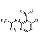 CAS#: 25710-25-2, 6-Chloro-N-Isopropyl-5-Nitro-4-Pyrimidinamine