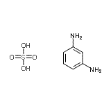 CAS#: 25723-55-1, 1,3-Benzenediamine Sulfate (1:1)