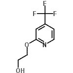 CAS 登录号：257295-59-3， 2-{[4-(三氟甲基)-2-吡啶基]氧基}乙醇