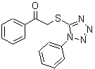 CAS#: 25746-67-2, 1-Phenyl-2-[(1-Phenyl-1H-Tetrazol-5-Yl)Sulfanyl]Ethanone