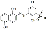 CAS#: 25747-06-2, 5-Chloro-3-[(1,5-Dihydroxy-2-Naphthyl)Azo]-2-Hydroxybenzenesulphonic Acid