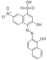 CAS 登录号：25747-08-4， 2-羟基-1-(1-羟基-2-萘基偶氮)-6-硝基-4-萘磺酸