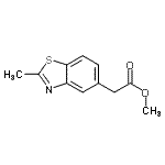 CAS#: 257632-76-1, Methyl (2-Methyl-1,3-Benzothiazol-5-Yl)Acetate
