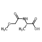 CAS#: 257638-52-1, N-(Methoxyacetyl)-L-Alanine