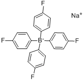 CAS 登录号：25776-12-9， 四(4-氟苯基)-硼酸钠(1:1)