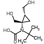 CAS#: 257878-01-6, [(1S,2R)-1,2-Bis(Hydroxymethyl)Cyclopropyl](2-Methyl-2-Propanyl)Carbamic Acid