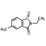 CAS#: 257953-00-7, 2-Ethyl-5-Methyl-1,2-Benzothiazol-3(2H)-One 1-Oxide