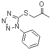 CAS 登录号：25803-68-3， 1-[(1-苯基-1H-四唑-5-基)硫基]丙酮