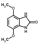 CAS 登录号：25808-72-4， 4,7-二甲氧基-1,3-二氢-2H-苯并咪唑-2-酮