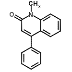 CAS 登录号：2584-37-4， 1-甲基-4-苯基-2(1H)-喹啉酮