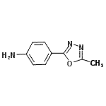 CAS#: 25877-49-0, 4-(5-Methyl-1,3,4-Oxadiazol-2-Yl)Aniline