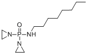 CAS 登录号：2588-35-4， N-[二(氮丙啶-1-基)磷酰]辛烷-1-胺