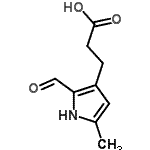 CAS#: 258831-99-1, 3-(2-Formyl-5-Methyl-1H-Pyrrol-3-Yl)Propanoic Acid