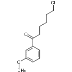 CAS#: 258882-50-7, 6-Chloro-1-(3-Methoxyphenyl)-1-Hexanone