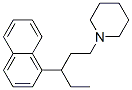 CAS#: 25913-47-7, 1-[3-(1-Naphtyl)Pentyl]Piperidine