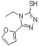 CAS#: 259153-94-1, 4-Ethyl-5-(2-Furyl)-4H-1,2,4-Triazole-3-Thiol