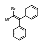 CAS 登录号：2592-73-6， 1,1'-(2,2-二溴-1,1-乙烯二基)二苯