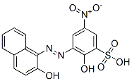 CAS 登录号：25926-45-8， 2-羟基-3-[(2-羟基-1-萘基)偶氮]-5-硝基苯磺酸