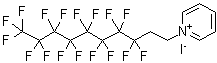 CAS#: 25935-14-2, 1-(3,3,4,4,5,5,6,6,7,7,8,8,9,9,10,10,10-Heptadecafluorodecyl)Pyridinium Iodide