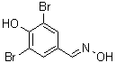 CAS 登录号：25952-74-3， 2,6-二溴-4-[(E)-(羟基亚胺)甲基]苯酚