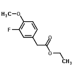 CAS#: 259543-77-6, Ethyl 2-(3-Fluoro-4-Methoxy-Phenyl)Acetate