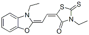 CAS#: 25962-05-4, 3-Ethyl-5-[(3-Ethyl-(3H)-Benzoxazol-2-Ylidene)Ethylidene]-2-Thioxothiazolidin-4-One