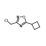CAS#: 259683-88-0, 3-(Chloromethyl)-5-Cyclobutyl-1,2,4-Oxadiazole
