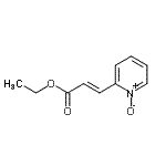CAS#: 259729-55-0, Ethyl (2E)-3-(1-Oxido-2-Pyridinyl)Acrylate