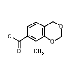 CAS#: 259795-43-2, 8-Methyl-4H-1,3-Benzodioxine-7-Carbonyl Chloride