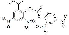 CAS#: 2600-55-7, (2-Butan-2-Yl-4,6-Dinitrophenyl) (2,4-Dinitrophenyl) Carbonate