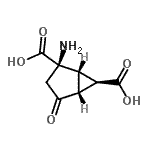 CAS#: 260355-41-7, (1S,2R,5R,6R)-2-Amino-4-Oxobicyclo[3.1.0]Hexane-2,6-Dicarboxylic Acid