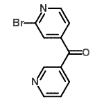 CAS 登录号：260417-56-9， (2-溴-4-吡啶基)(3-吡啶基)甲酮
